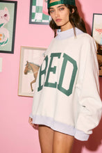 Load image into Gallery viewer, IT2594-GYM 'GYM &amp; BED' Print Reversible Mockneck Sweatshirt

