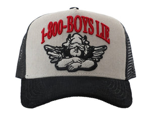 BOYS LIE DENIM 1-800  HEART TRUCKER HAT