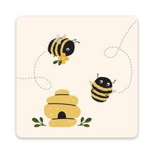 Load image into Gallery viewer, Mini Notecard Set Buzzy Bees
