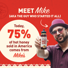 Load image into Gallery viewer, Mike's Hot Honey | Original | 6-pack | 12oz | Squeeze Bottle
