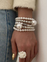 Load image into Gallery viewer, Beaded Shiny Bracelet Accessories Five Pieces Sets
