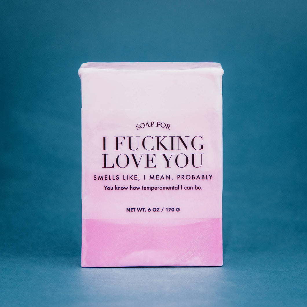 WR-Soap  for I Fucking Love You | Funny Soap