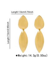 Load image into Gallery viewer, Geometric Drop Earrings

