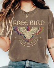 Load image into Gallery viewer, Fashion Trend Retro Free Bird Print T-Shirt
