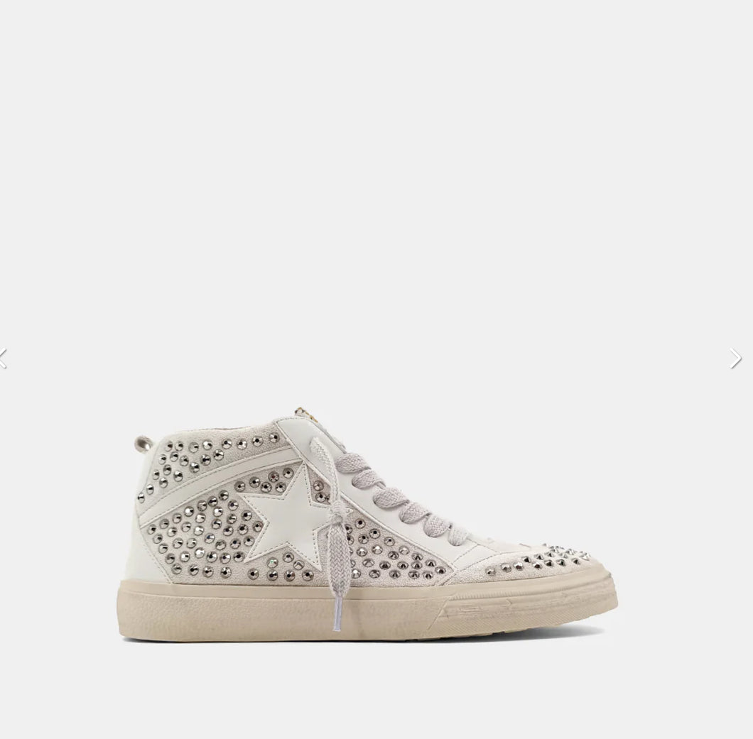 High top star sneaker