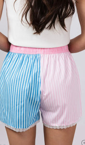 SIMPLY SOUTHERN STRIPED LOUNGE SHORTS