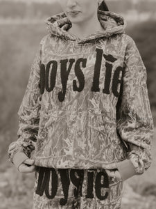 BOYS LIE MANHUNT RACER HOODIE