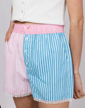 Load image into Gallery viewer, SIMPLY SOUTHERN STRIPED LOUNGE SHORTS
