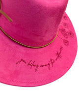 Load image into Gallery viewer, You Belong Among The Wildflowers Burned Hat
