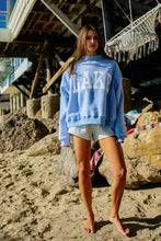 Load image into Gallery viewer, IT2594-2BEACH | Reversible Mock-neck Crop Sweatshirt

