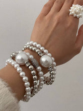 Load image into Gallery viewer, Beaded Shiny Bracelet Accessories Five Pieces Sets
