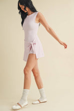 Load image into Gallery viewer, Gingham Print Sleeveless Wrap Tie Front Dress
