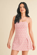 Load image into Gallery viewer, Cherry Gingham Print A-Line Mini Dress
