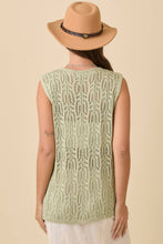 Load image into Gallery viewer, Long Crochet Knitted Vest With Front Tie Strap
