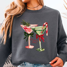 Load image into Gallery viewer, Holiday Martini Christmas Sweatshirt | Gildan
