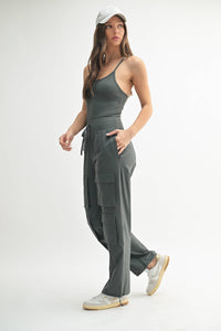 AP-7403 - Cargo Active Jumpsuit