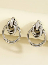 Load image into Gallery viewer, Geometric Drop Earrings
