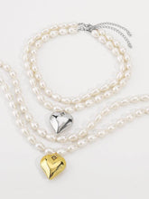 Load image into Gallery viewer, Double Layered Heart Shape Necklaces Accessories
