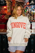 Load image into Gallery viewer, IT2594-DRINKS Booze Print Reversible Mock Neck Sweatshirt
