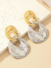 Load image into Gallery viewer, Geometric Drop Earrings
