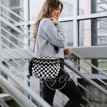 Load image into Gallery viewer, Farah Fanny Pack Shoulder Sling Bag - Checkered RTS
