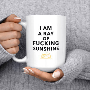 I Am a Ray of Fucking Sunshine Mug Bundle Set