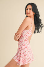 Load image into Gallery viewer, Cherry Gingham Print A-Line Mini Dress
