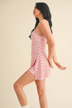 Load image into Gallery viewer, Cherry Gingham Print A-Line Mini Dress
