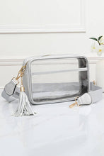 Load image into Gallery viewer, Clear PU Cross Body Camera Bag
