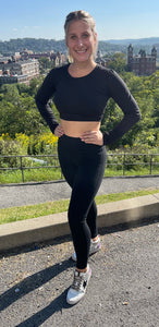 BLACK WORKOUT LEGGINGS